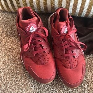 Burgundy Brick Red Nike Air Huarache